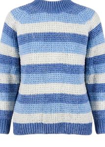 Cozy Striped Knit Sweater