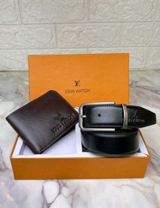 lv belt wallets set