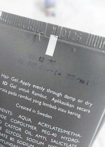 Oriflame DUOLOGI Styling hair Gel