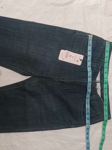 Dark Blue Denim Jeans