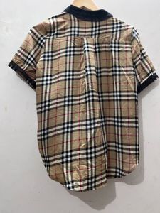 Burberry Print Classic Plaid Short Sleeve Shirt