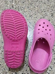 Kids Pink Crocs Clogs