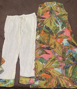 Embroidered Kurta Set with Pants