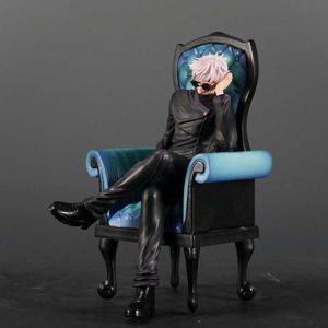 Gojo Satoru Sitting on Chair anime action figure J
