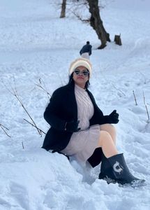Combo  Dress with Coat ,witer stocking