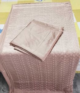 unstitched 2piece Chikankari satin Silk full suit