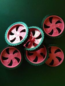 Set of 6 Wheels for cars