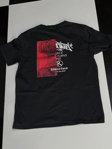 Unisex Black Graphic T-Shirt