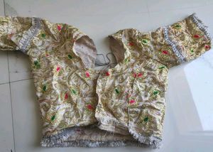 Ethnic saree and blouse