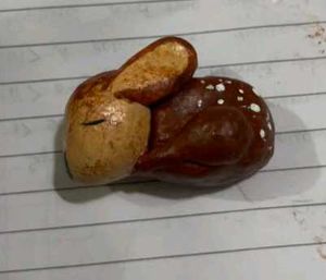 Bambi clay keychain