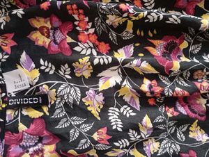 Floral Print V-Neck Dress