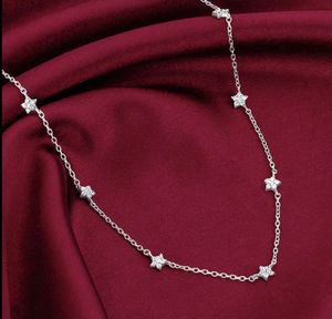 Giva 92.5 Silver Star Constellation Necklace