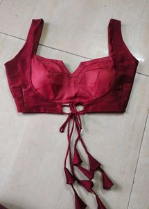 backless blouse padded