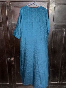 Teal Blue Kurta