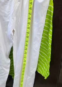 Striped Green Kurta
