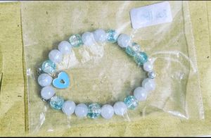 🩵 Heart of the Frozen Ocean 🌊 Bracelet