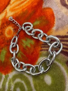 Chunky Silver Chain Necklace