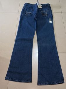 * Classic Blue Bootcut Jeans
