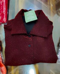 Sparkle &amp; Shine Button-Up Shirt