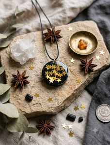 Celestial Star Pendant Choker