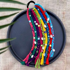 Colorful Braided Hair Band
