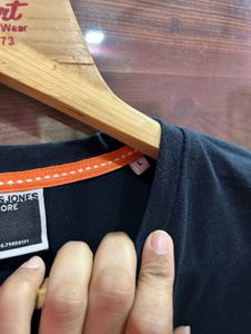 Jack &amp; Jones Black Graphic T-Shirt