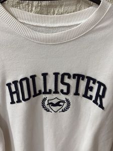 Hollister White Sweatshirt