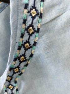 Boho Embroidered Top