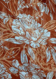 Floral Print Cotton Dress Material