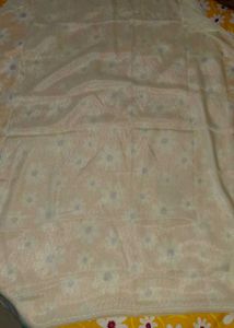 Off white shimmer dupatta