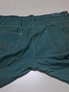 Teal Denim Jeans of 1