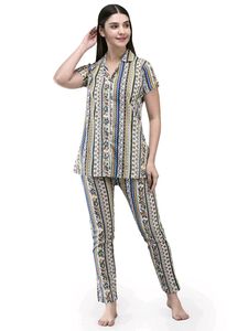 Stylish Printed Pajama Set