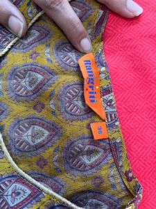 Rangriti Yellow Printed Kurta Pant Set