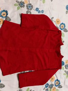 Classic Red Kurta