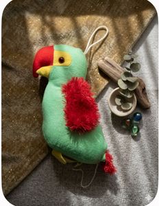 Cute Plush Parrot Toy