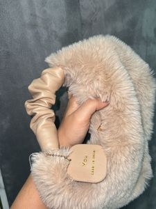 Chic Plush Shoulder Bag