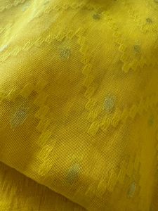 Vibrant Yellow Sari 🥻