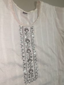 at holy doscounts ..Elegant White Embroid