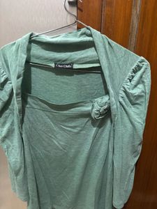 Green top with Embellishment