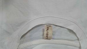 Graphic Print White T-Shirt
