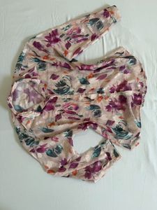 Floral Print Pajama Set