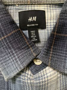 H&amp;M Flannel Men’s Checked Shirt
