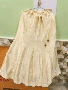 Elegant Cream Ethnic Skirt🌼