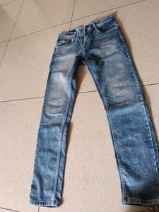 Classic Blue Wash Denim Jeans