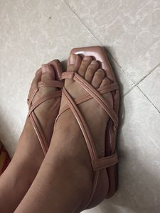 Chic Strappy Square Toe Sandals