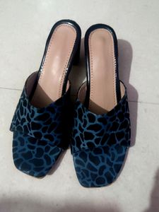 3 Inch Blue Heels