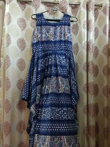 Boho Print Sleeveless Dress