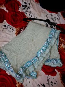 Light Blue chunni