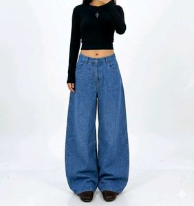 high waist Women's Wide Leg Denim Jeans