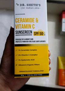 Dr. Seth's Ceramide & Vitamin C Sunscreen SPF 50